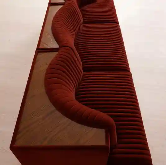 Elegant handcrafted custom sofa