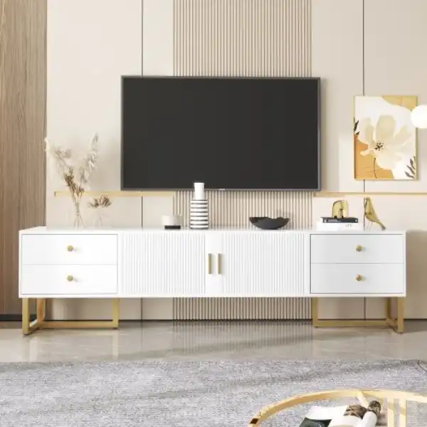 Built-in Entertainment Units with Drawer Storage