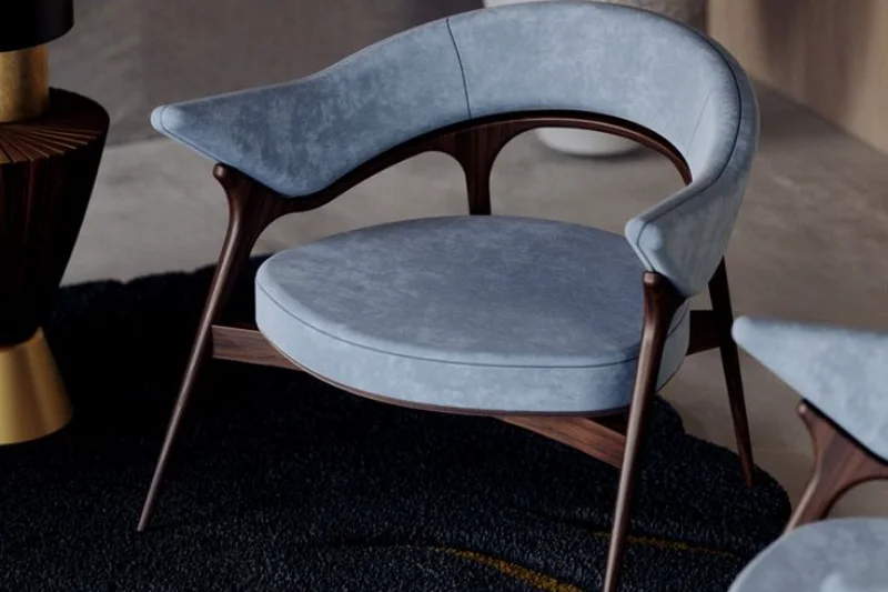 Custom wooden chair Al-Quoz