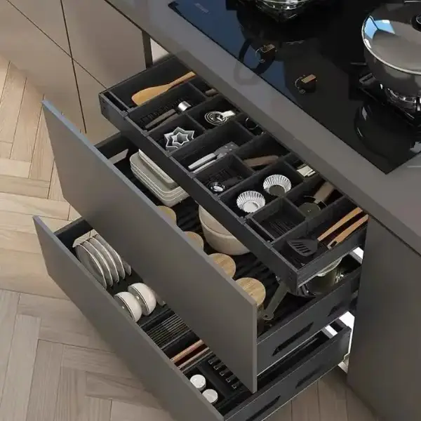 Kitchen Cabinets with Drawer Systems