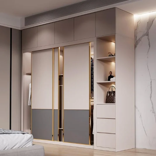 Modern wardrobe storage Dubai Hills