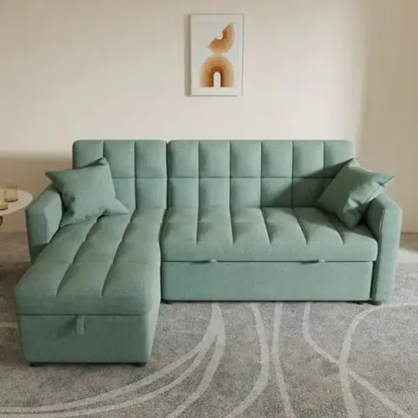 L shaped sofa bed_